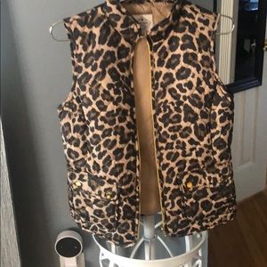 Leopard Vest